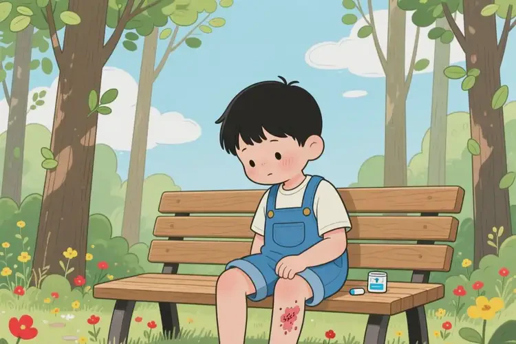 小孩身上容易起濕疹能徹底自愈嗎(圖2)