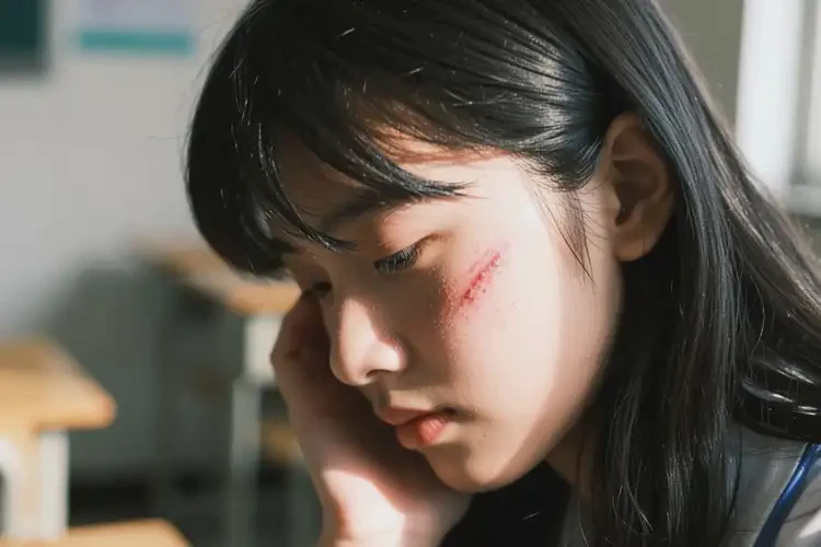 青少年臉上有濕疹不管它會(huì)自己好嗎(圖2)