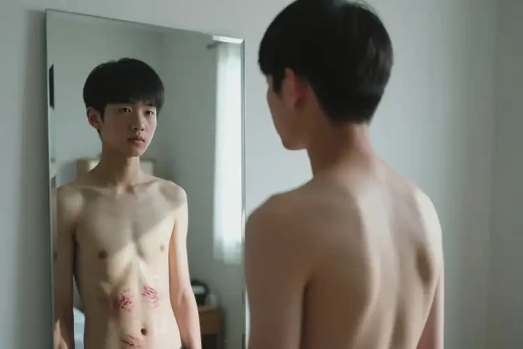 青少年肚子上偶爾長濕疹可以徹底自愈嗎(圖1)