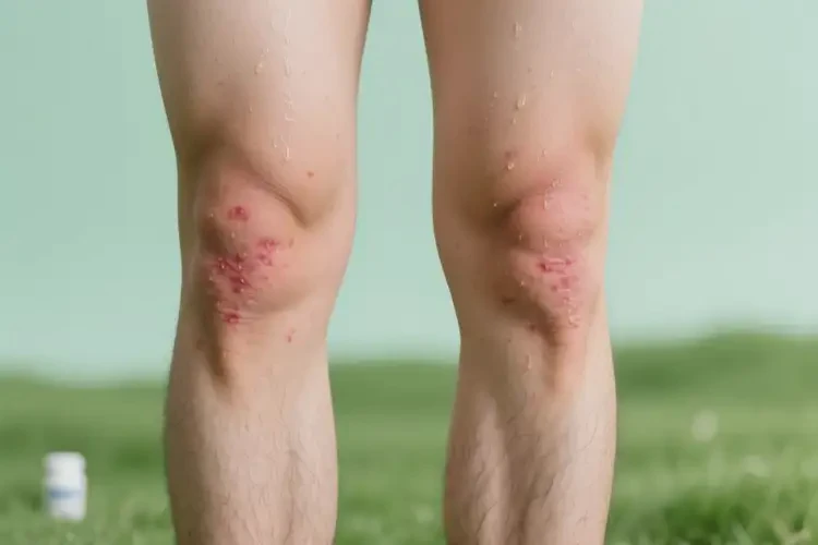 男生大腿容易起濕疹可不可以徹底自愈(圖2)