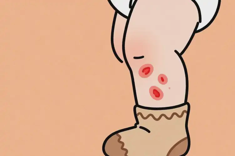 幼兒小腿偶爾起濕疹不管它會(huì)自己好嗎(圖1)