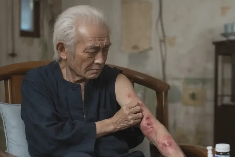 高齡老人全身有濕疹不管它會自己好嗎(圖4)