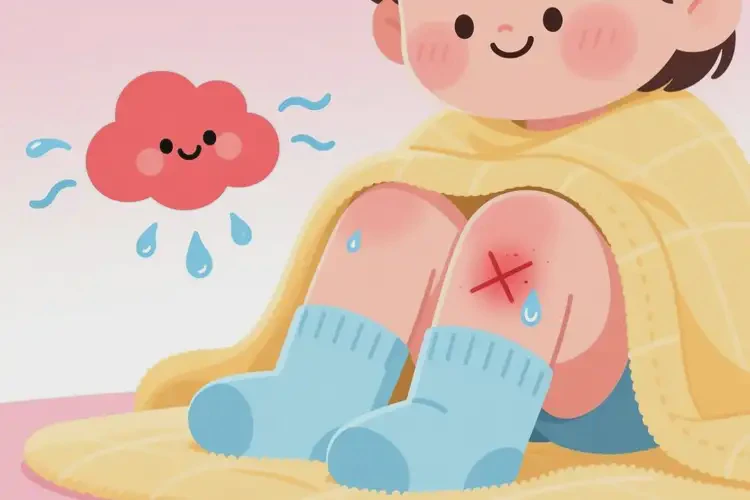 兒童小腿上長(zhǎng)濕疹能靠自己自愈嗎(圖2)