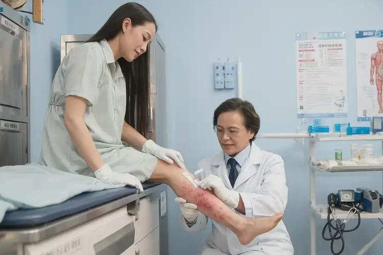 產(chǎn)婦小腿容易起濕疹可不可以徹底自愈(圖1)