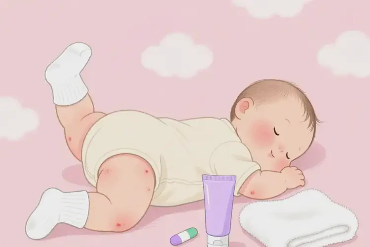 宝宝肛周长湿疹不管它会自己痊愈吗(图2)