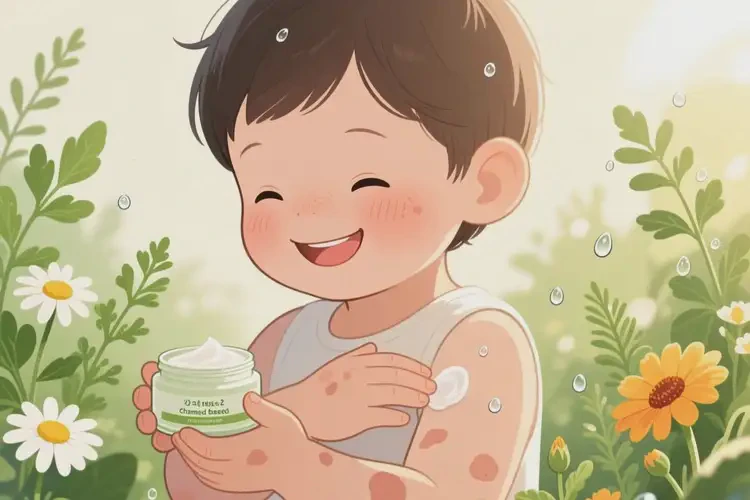 兒童身上出濕疹可不可以徹底自愈(圖4)