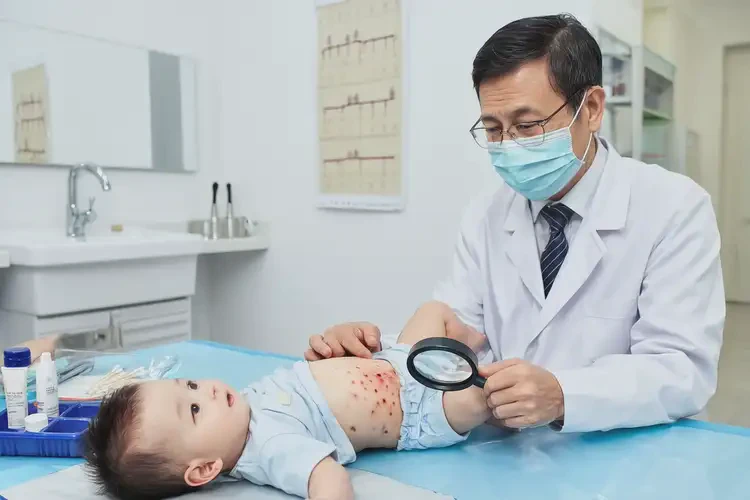 嬰幼兒肚子容易起濕疹能徹底自愈嗎(圖1)