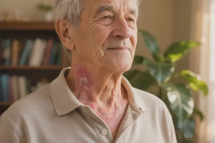 老年人脖子經(jīng)常長濕疹不管它會自己痊愈嗎(圖4)