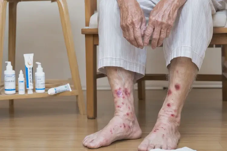 高齡老人大腿起濕疹可以徹底自愈嗎(圖4)
