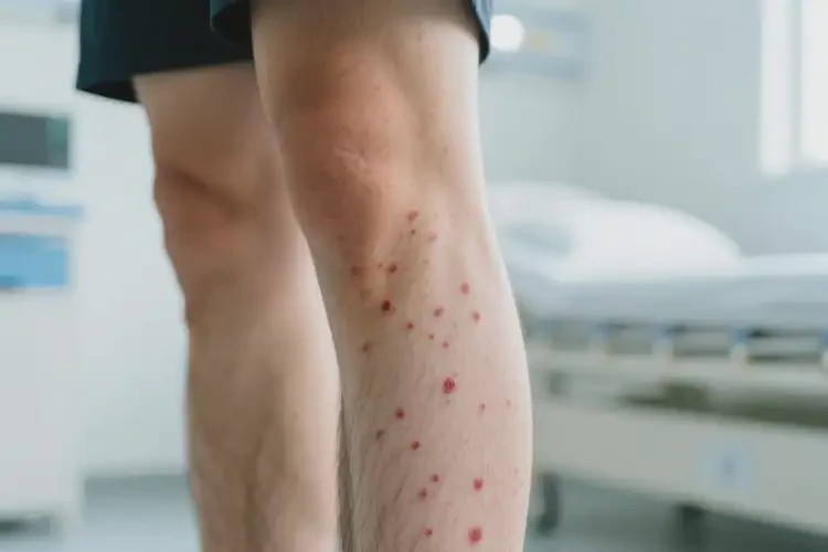 青年人小腿上偶爾起濕疹不管它會自己好嗎(圖4)