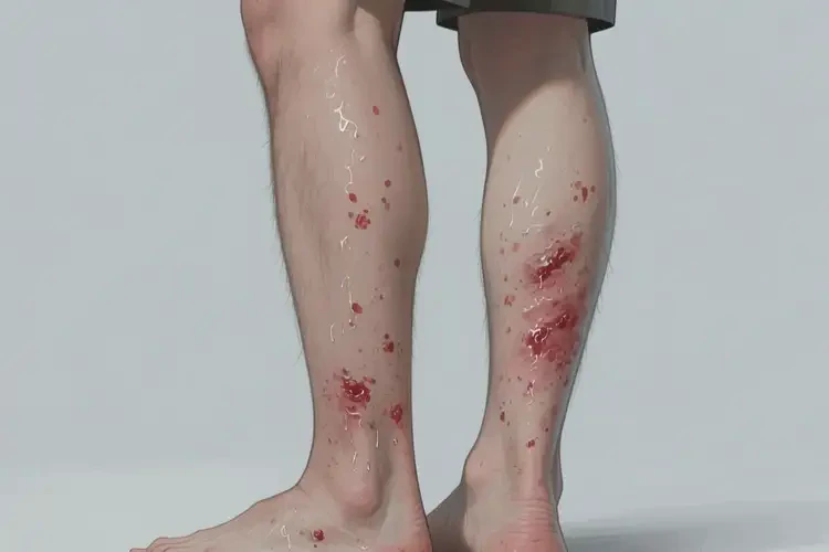 男性小腿容易長(zhǎng)濕疹能靠自己自愈嗎(圖3)