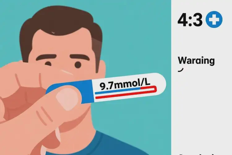 男人空腹血糖9点7是糖尿病吗(图1)