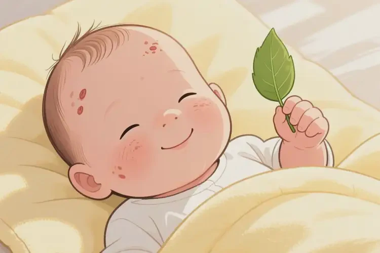 嬰幼兒臉上起濕疹能夠徹底治愈嗎(圖3)