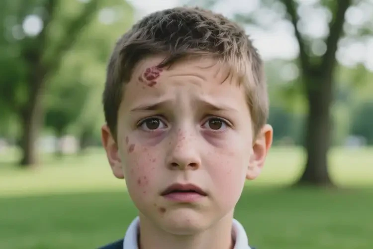 中學(xué)生面部經(jīng)常起濕疹能靠自己自愈嗎(圖3)