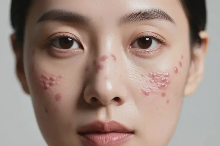 女人臉上有濕疹能不能徹底自愈(圖1)