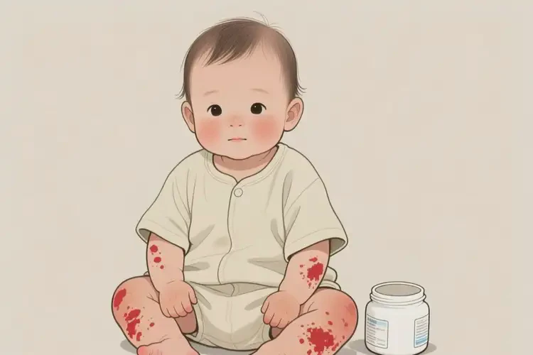 幼儿四肢起湿疹不管它会自己痊愈吗(图4)