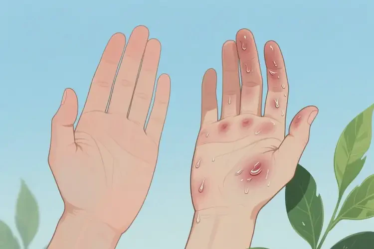 青年人手上容易起濕疹不管它會(huì)自己痊愈嗎(圖3)