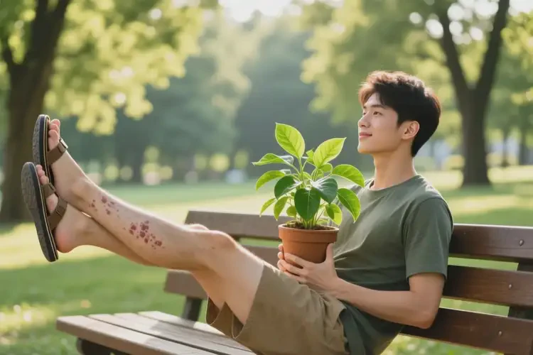 青年人腳上長濕疹能徹底自愈嗎(圖3)