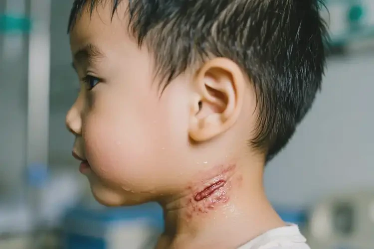 小孩脖子偶尔长湿疹可不可以彻底自愈(图2)