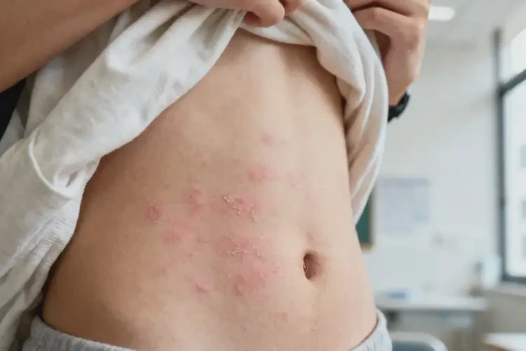 大學(xué)生肚子上起濕疹可以徹底自愈嗎(圖4)