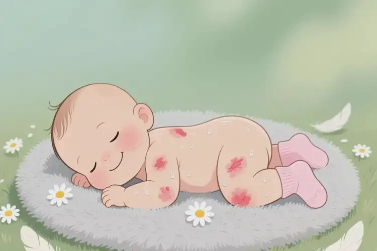 嬰幼兒四肢經(jīng)常起濕疹能靠自己自愈嗎(圖3)