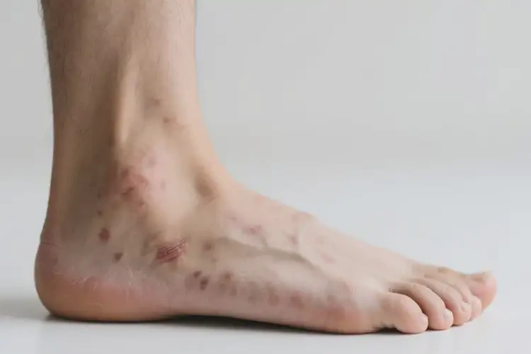 男生腳上偶爾長濕疹能徹底自愈嗎(圖3)