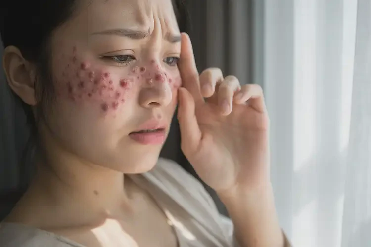 孕妇面部经常起湿疹不管它会自己好吗(图4)