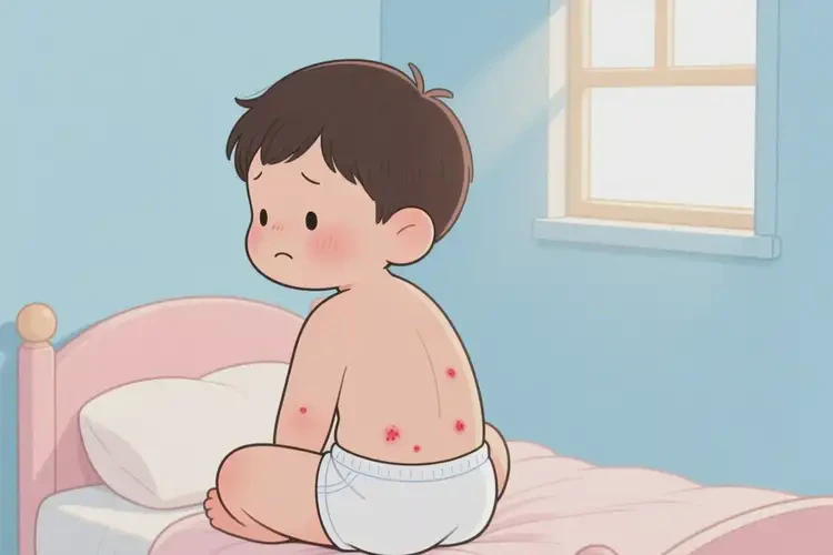 少兒屁股上容易起濕疹不管它會自己痊愈嗎(圖4)
