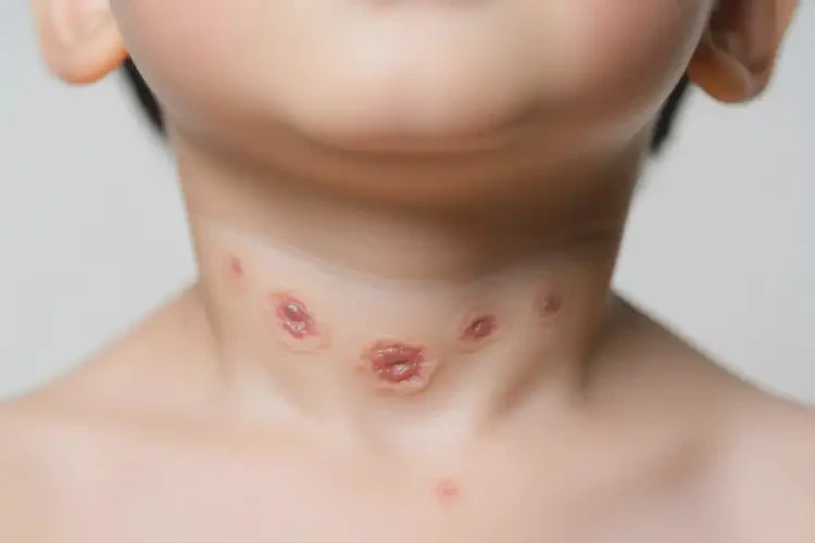 小孩脖子上長濕疹可不可以徹底自愈(圖2)