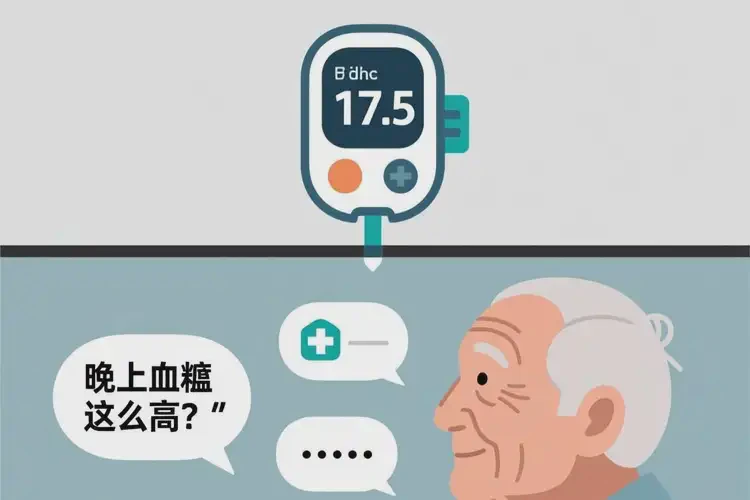 老年人晚上血糖17點5是糖尿病嗎(圖2)