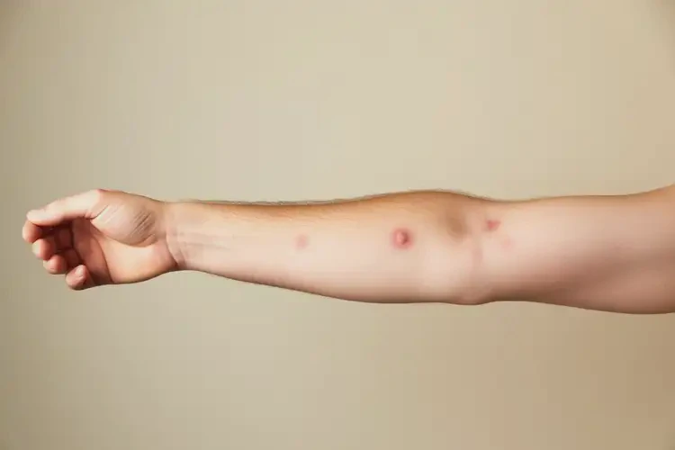 男性手臂偶爾長濕疹能靠自己自愈嗎(圖4)