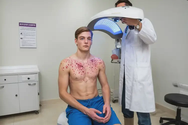 青年人大腿容易長(zhǎng)濕疹可不可以徹底自愈(圖1)