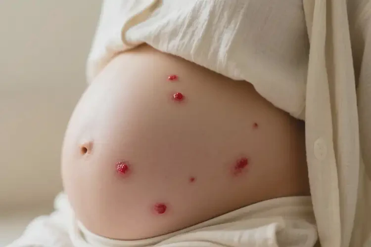 產(chǎn)婦肚子上偶爾長濕疹可以徹底自愈嗎(圖4)