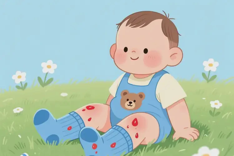 幼兒小腿偶爾起濕疹不管它會(huì)自己好嗎(圖2)