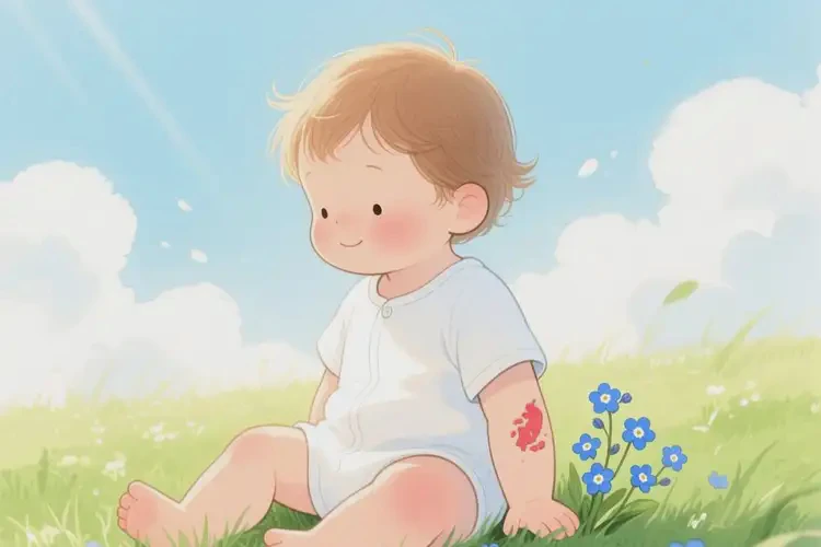 兒童身上偶爾起濕疹能徹底自愈嗎(圖4)