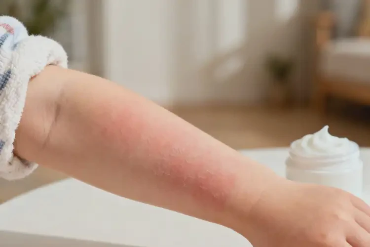 小孩手臂上出現(xiàn)濕疹能靠自己自愈嗎(圖2)