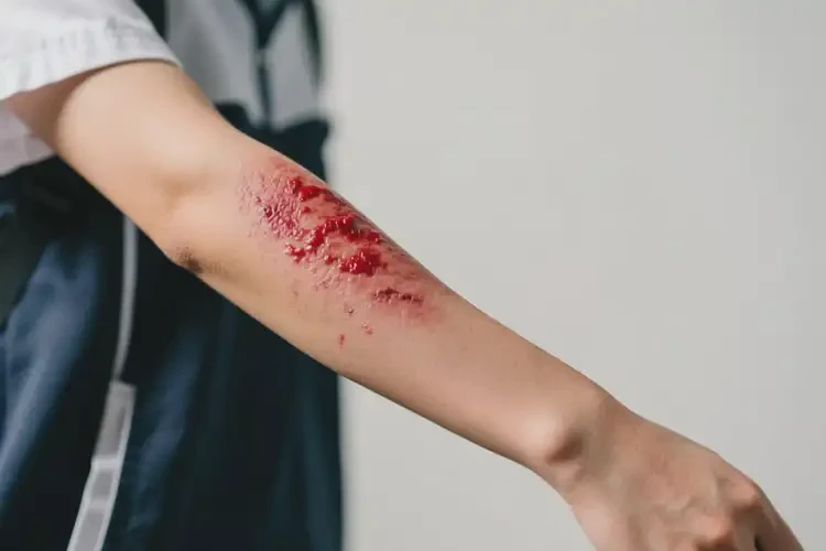 大學(xué)生手臂上經(jīng)常長濕疹不管它會自己痊愈嗎(圖4)