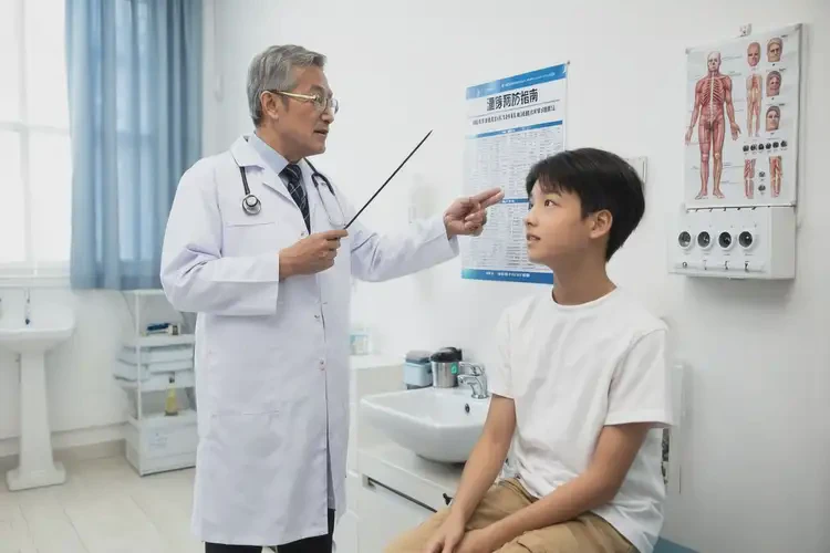 中學(xué)生大腿上偶爾起濕疹可以徹底自愈嗎(圖1)