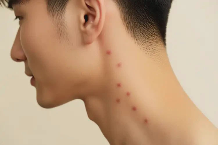 男人脖子上偶尔起湿疹不管它会自己自愈吗(图3)