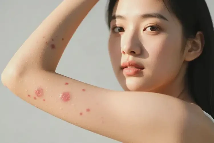 女生手臂上出現濕疹能徹底自愈嗎(圖3)