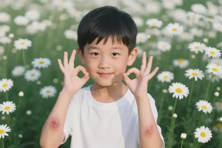 青少年四肢有濕疹可以徹底自愈嗎(圖1)