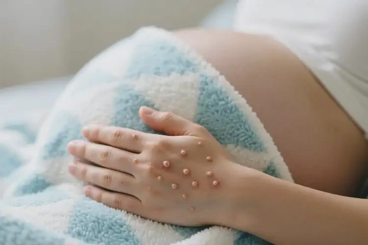 產(chǎn)婦手上偶爾起濕疹可以徹底自愈嗎(圖1)