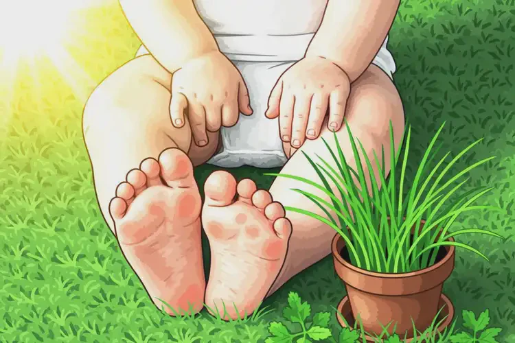 幼兒腳上容易長(zhǎng)濕疹可以徹底自愈嗎(圖4)