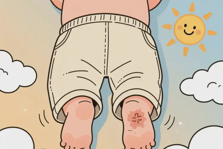 小學(xué)生屁股起濕疹可不可以徹底自愈(圖2)