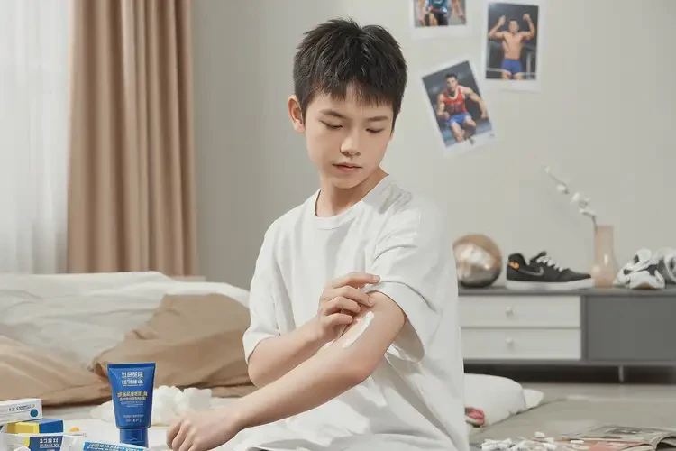 青少年臉上容易起濕疹可以徹底自愈嗎(圖2)