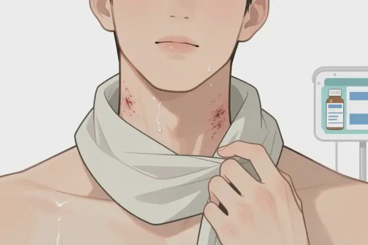 男人脖子上經(jīng)常起濕疹能夠徹底治愈嗎(圖3)
