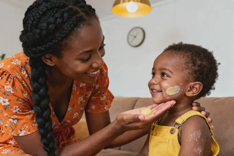 小孩面部出濕疹可以徹底自愈嗎(圖4)