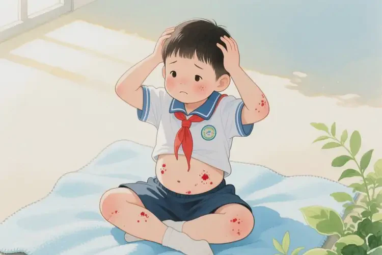 小學生肚子容易長濕疹不管它會自己自愈嗎(圖4)
