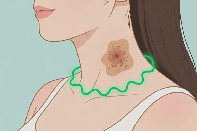 孕婦脖子上起濕疹能夠徹底治愈嗎(圖1)