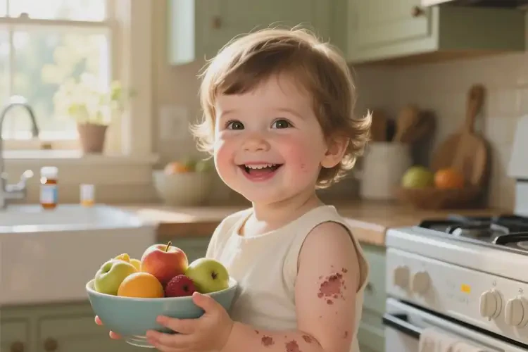 小孩手臂出湿疹能够彻底治愈吗(图2)